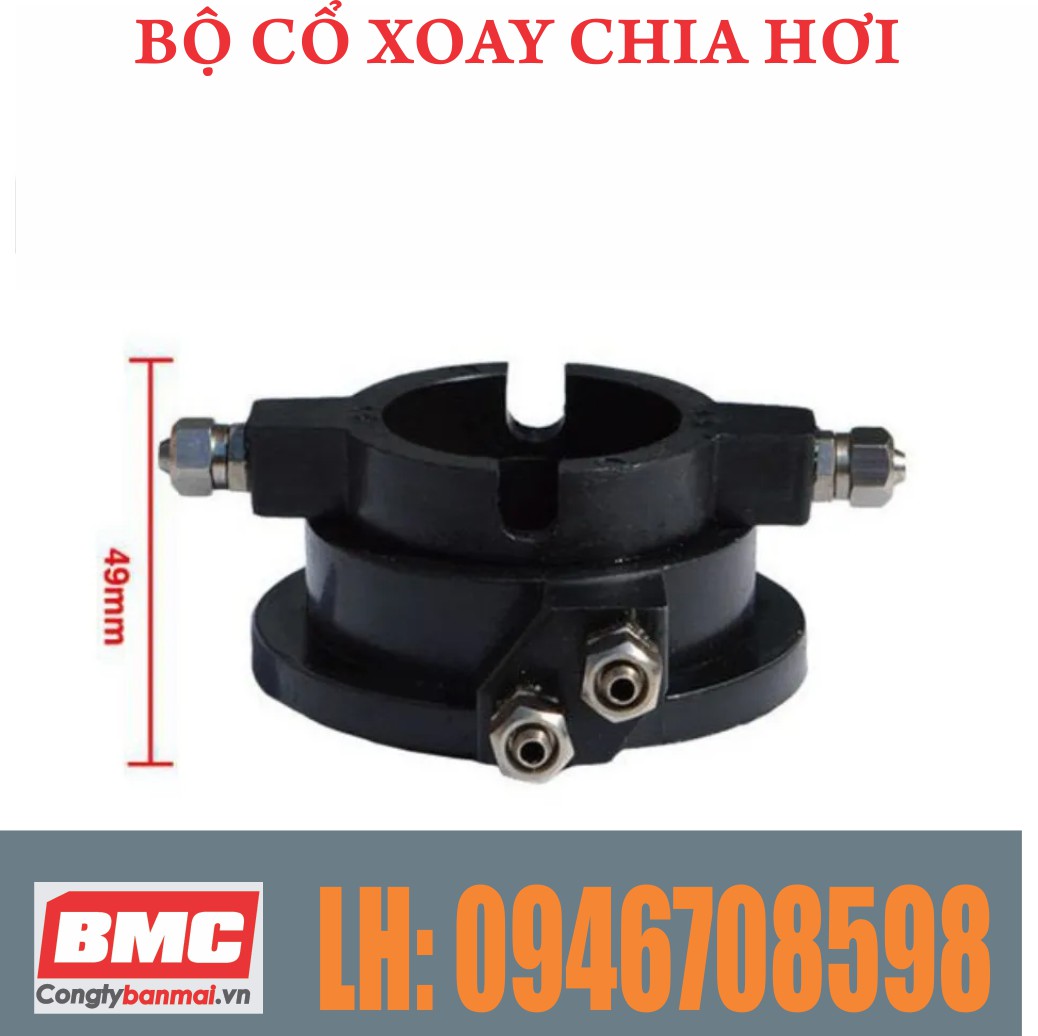 bộ cổ xoay chia hơi