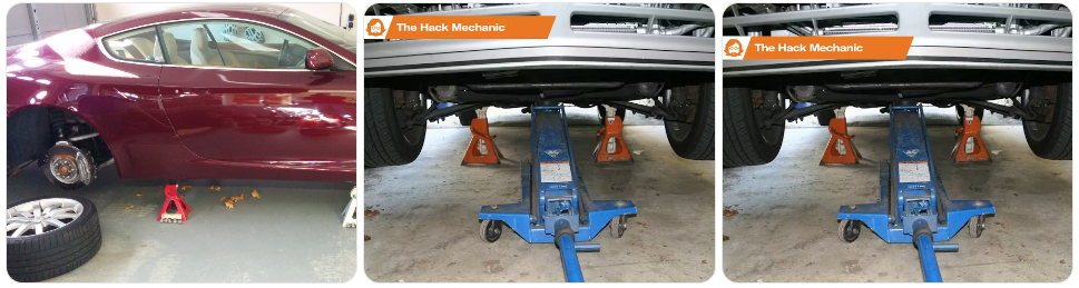 Bước-5 Hạ xe xuống mễ kê