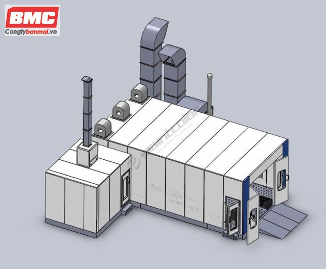 buồng sơn xe ô tô