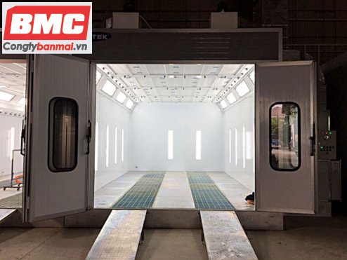 các bước bảo trì phòng sơn sấy ô tô