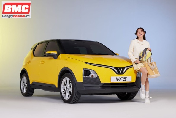 Các bước bơm lốp cho xe VinFast VF5