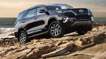 Các loại cỡ lốp sử dụng cho Toyota Fortuner