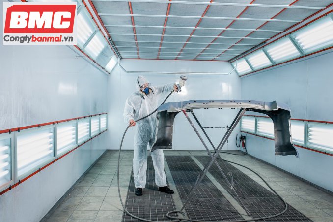 cách sử dụng buồng sơn sấy
