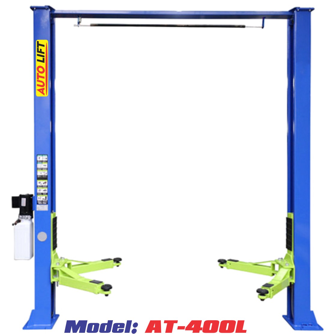 cầu nâng 2 trụ giằng trên