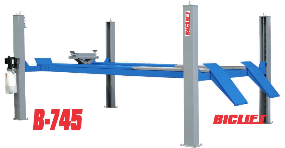 cầu nâng 4 trụ B-745