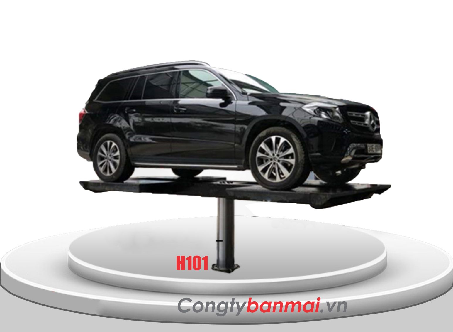 Cầu nâng 1 trụ rửa xe ô tô