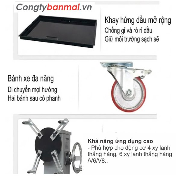 cấu tạo giá xoay sửa chữa động cơ