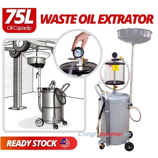 cấu tạo máy hút dầu thải