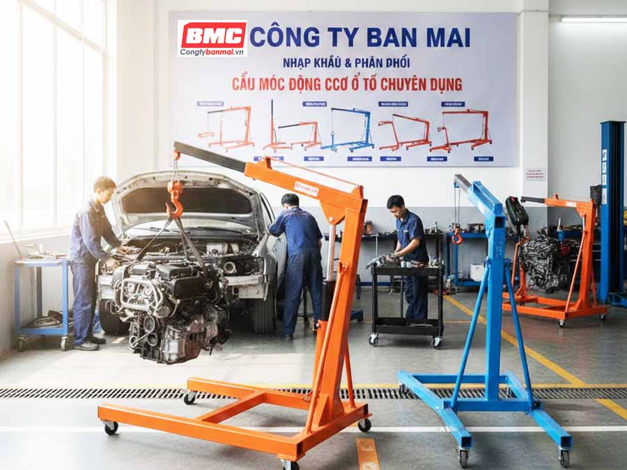 Công Ty Ban Mai là địa chỉ tin cậy để mua cẩu móc động cơ 2 tấn DL-0802Z