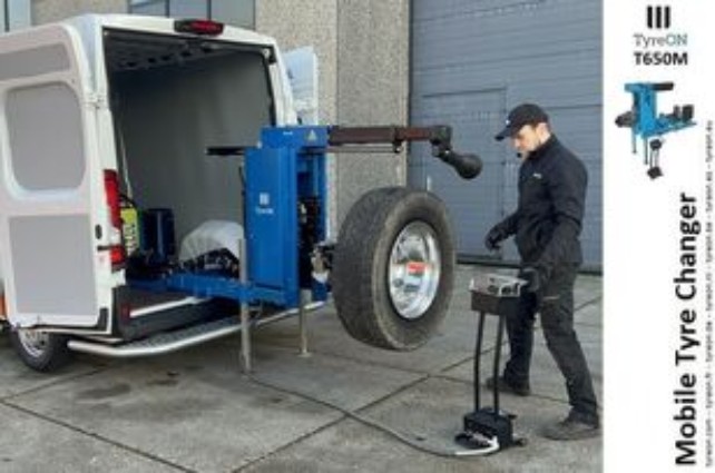Đặc điểm chính của máy ra vào lốp cho xe chuyên dụng