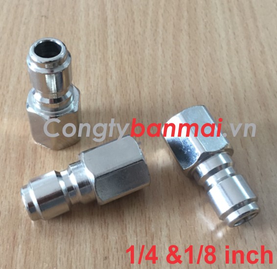 đầu nối súng rửa xe 1/4 & 1/8 inch