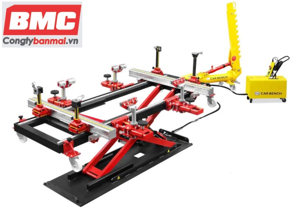 giàn kéo nắn than vỏ thuỷ lực xe ô tô