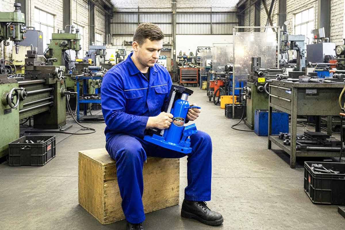 hình ảnh kích chân thuỷ lực