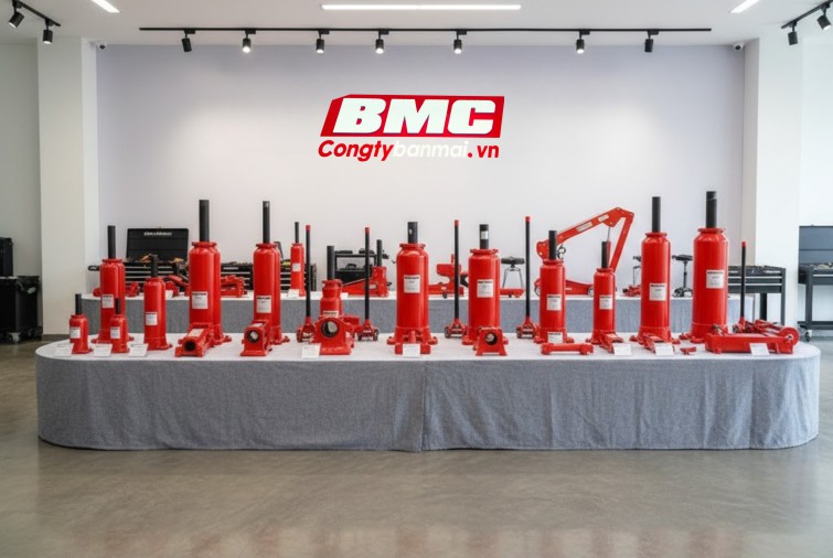 Hình ảnh kích thuỷ lực