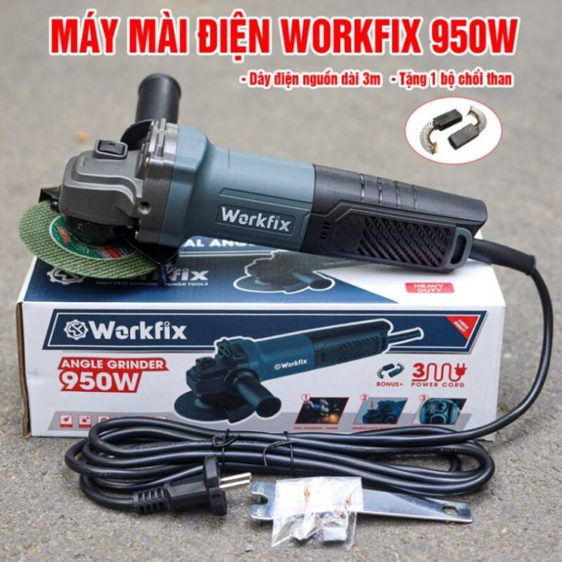Hình ảnh máy mài góc điện cầm tay Workfix WF-AG950W