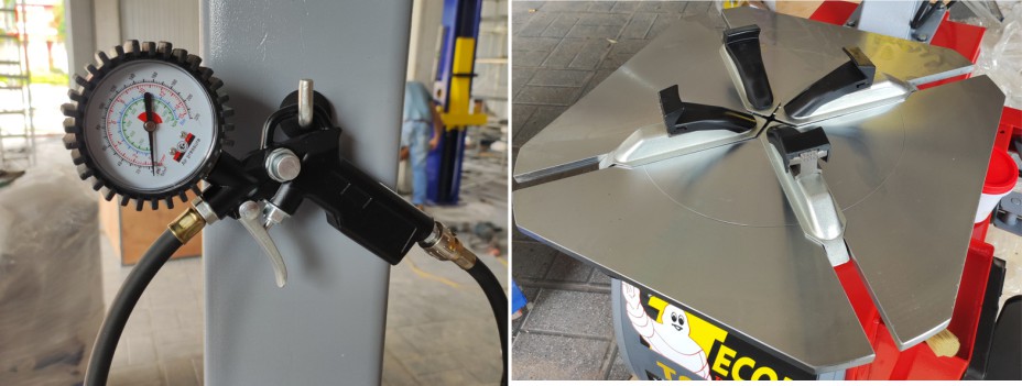 hinh ảnh đồng hồ bơm của máy ra lốp TC-920