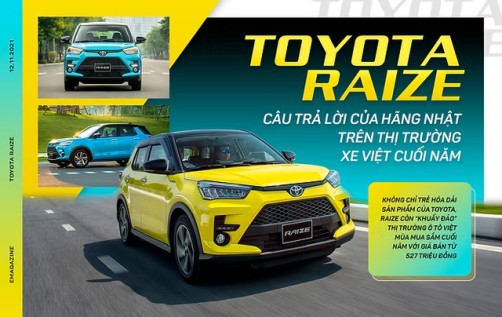 Hướng dẫn bơm lốp xe Toyota Raize