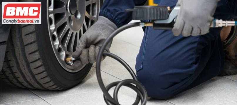 Cách Bơm Lốp Cho Xe Ô Tô Vinfast VF6