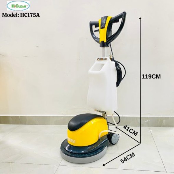 Kích thước máy chà sàn HC-175A