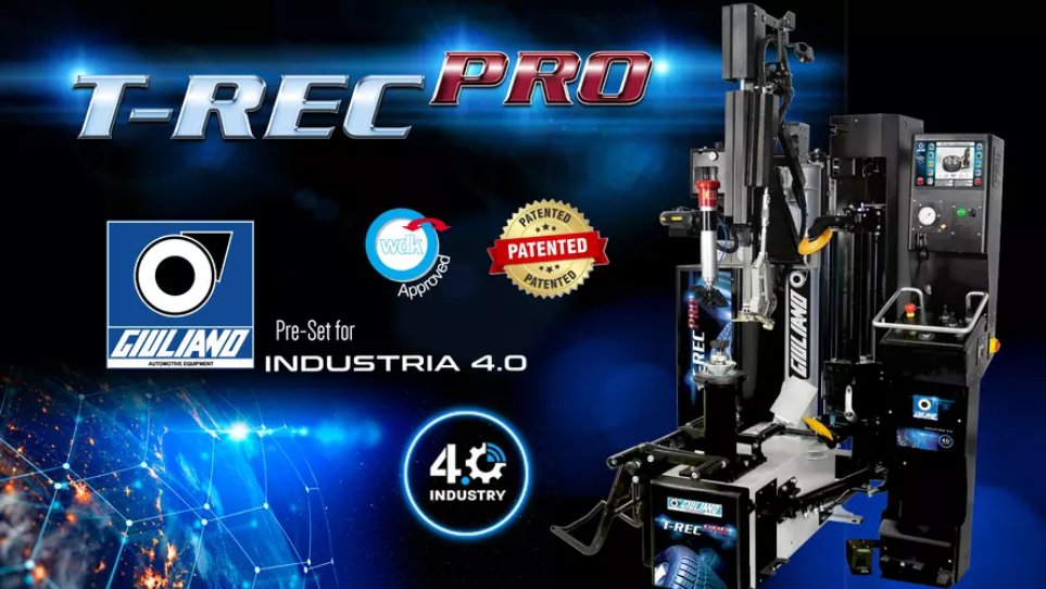 Hình ảnh máy ra vào lốp tự động robot T-REC