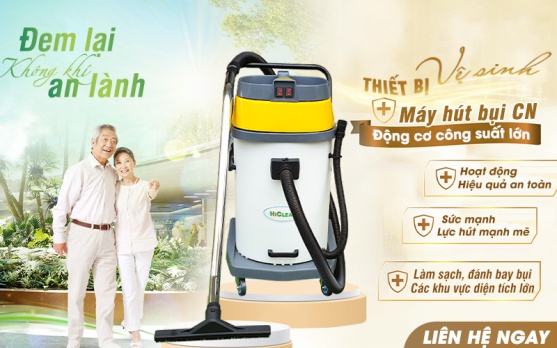 máy hút bụi công nghiệp Hiclean