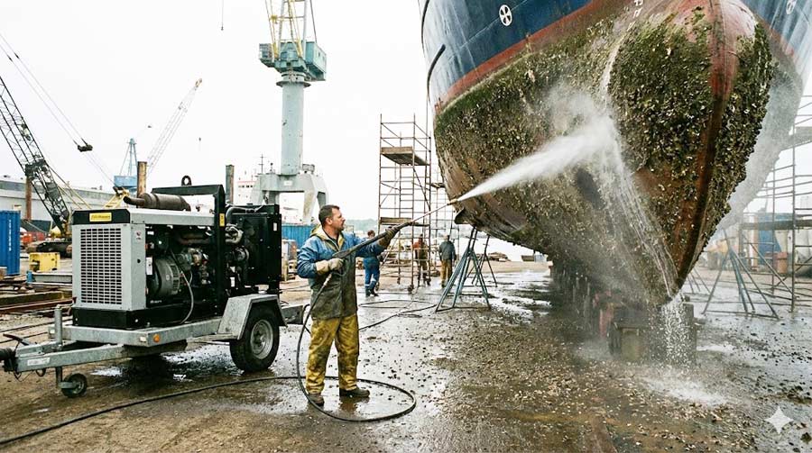 Máy phun rửa công nghiệp