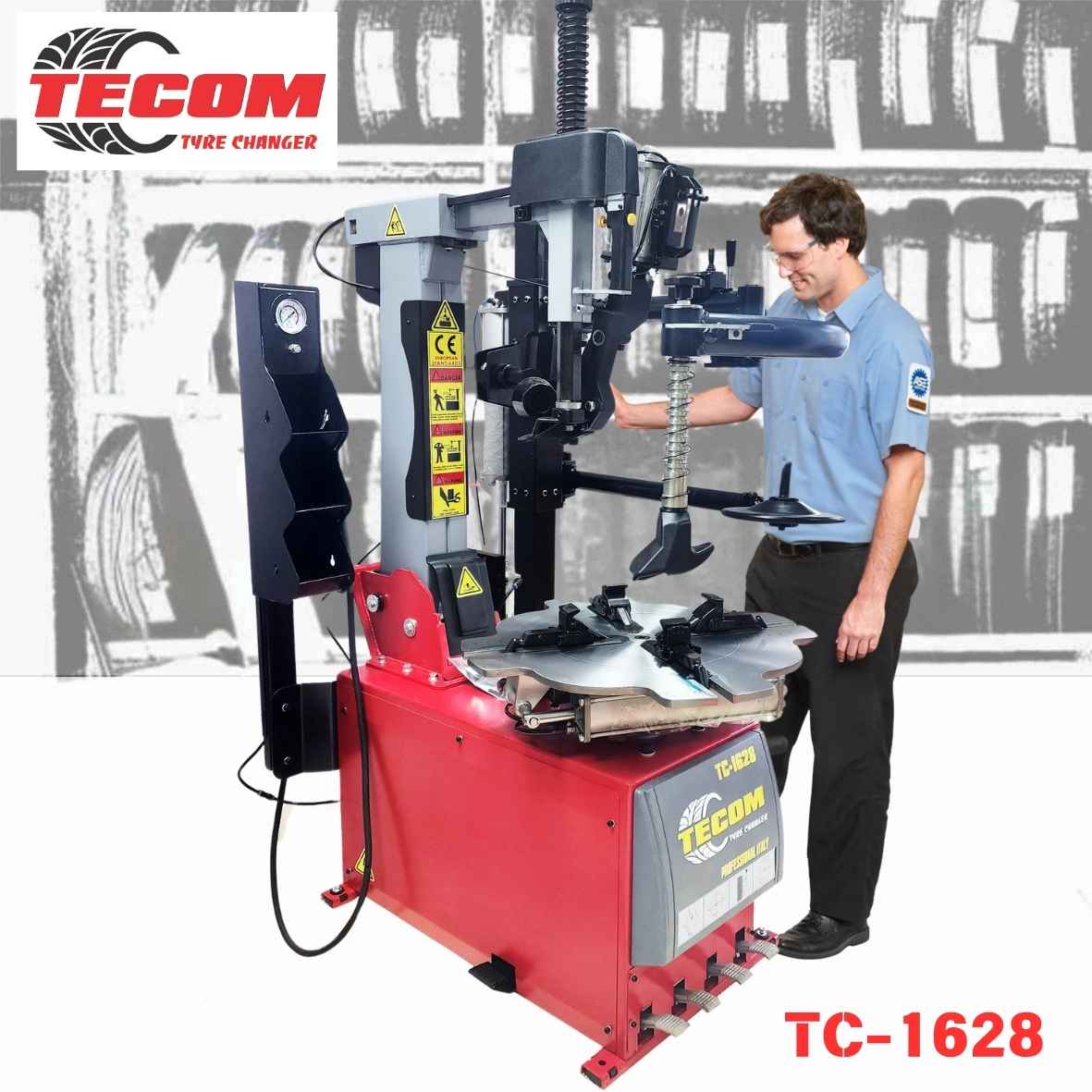Máy ra vào lốp Xe Ô tô tự động Tecom TC-1628