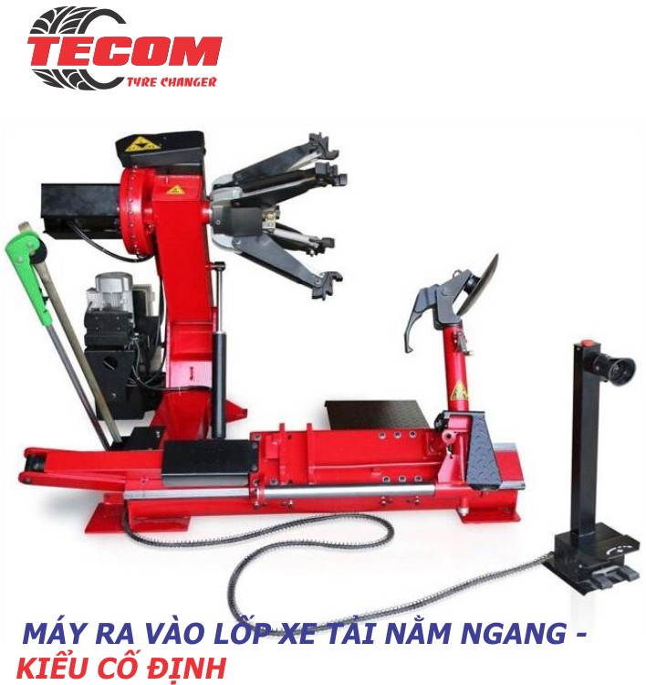 máy ra vào lốp xe tải, máy làm lốp xe tải