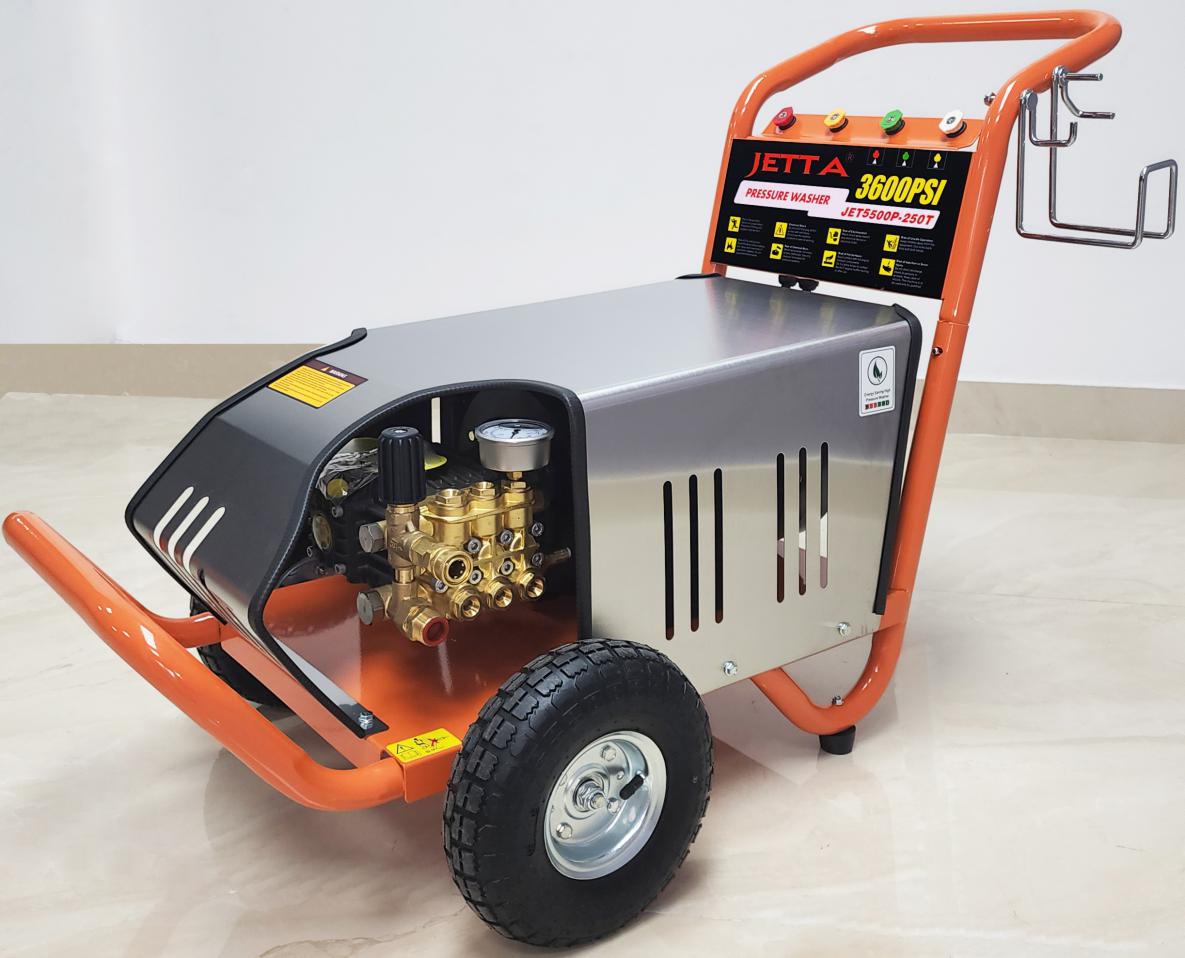 máy rửa xe công suất 5,5 KW, Máy xịt rửa xe ô tô áp lực 3600 psi