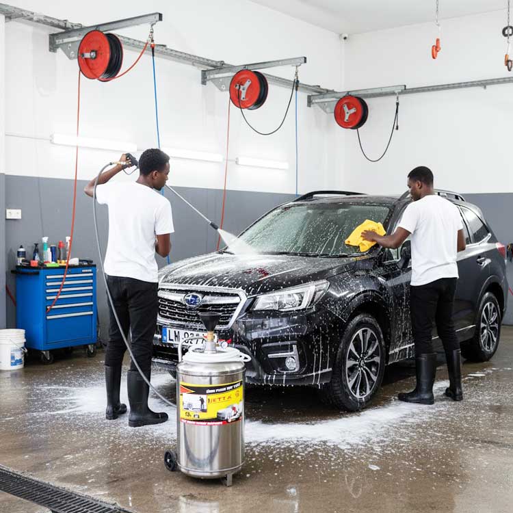 Máy rửa xe bọt tuyết JETTA