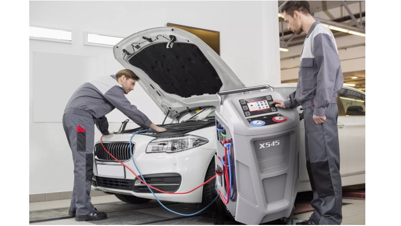 Máy sạc ga điều hoà ô tô