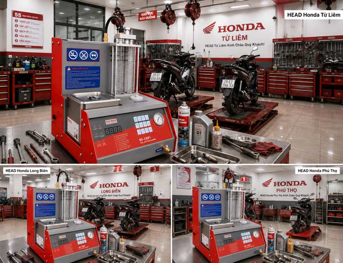 Máy tại Head Honda từ Liêm