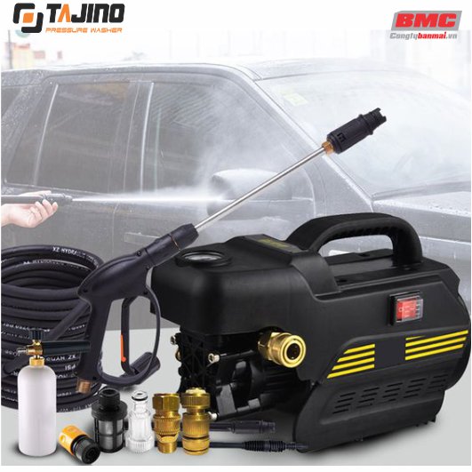 Máy xịt rửa xe mini Tajino J8