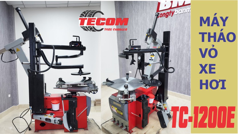 máy tháo vỏ xe tecom
