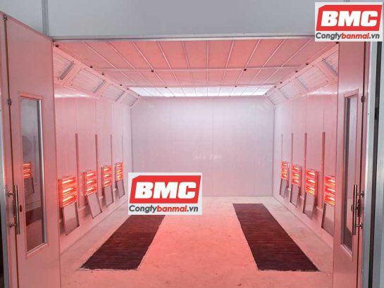 Nguyên nhân buồng sơn bị bụi bản và cách khắc phục