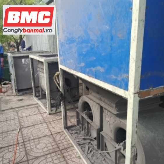 Phòng sơn sấy cũ đã qua sử dụng bán thanh lý