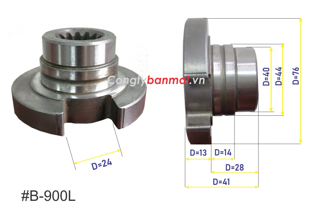cam búa súng 1 inch, quả văng búa súng B-900L