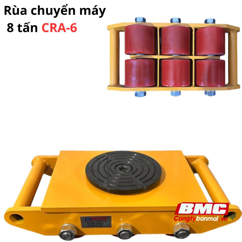 Rùa di chuyển máy Kyoto 8 tấn CRA-6