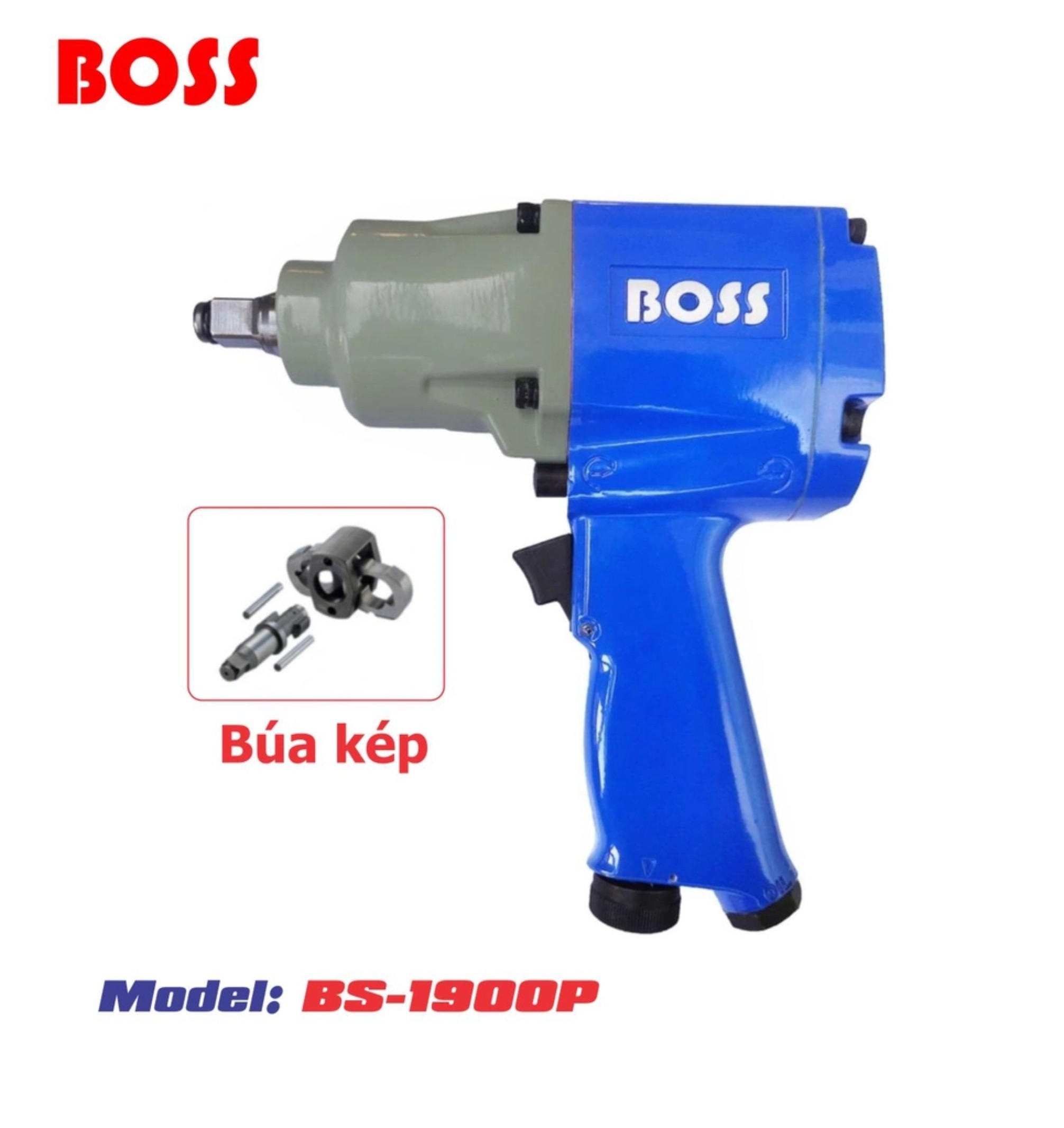 súng bắn ốc bằng hơi 2 búa