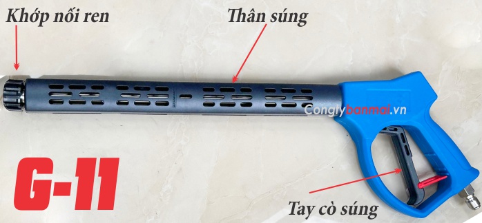 thân súng xịt rửa xe ô tô G-11