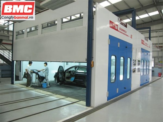 thiết bị sơn sấy ô tô