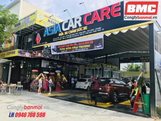 tiệm rửa xe máy ô tô