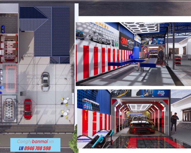 tư vấn mơt tiệm rửa xe ô tô chuyên nghiệp