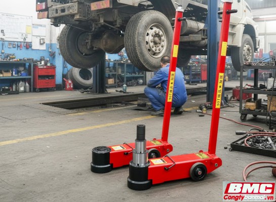 Ứng dụng thực tế của kích đội cá sấu thủy lực thân dài dùng hơi 80 tấn trong công nghiệp