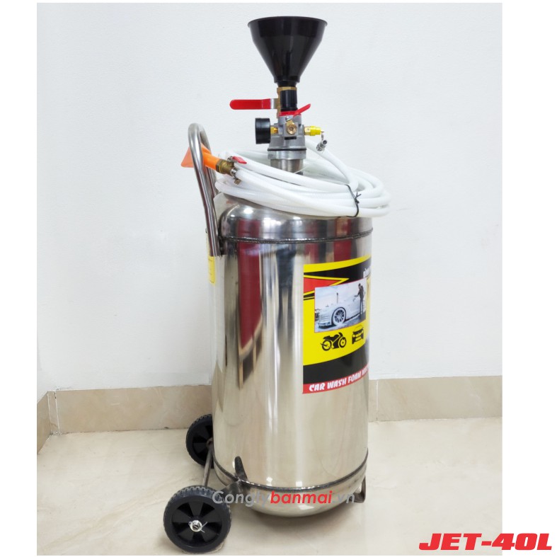 bình xịt bọt tuyết 40 lít, máy rửa xe bọt tuyết 40 lít,