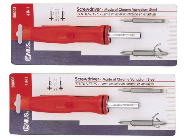 Bộ tô vít 4 in 1 Genius 508003