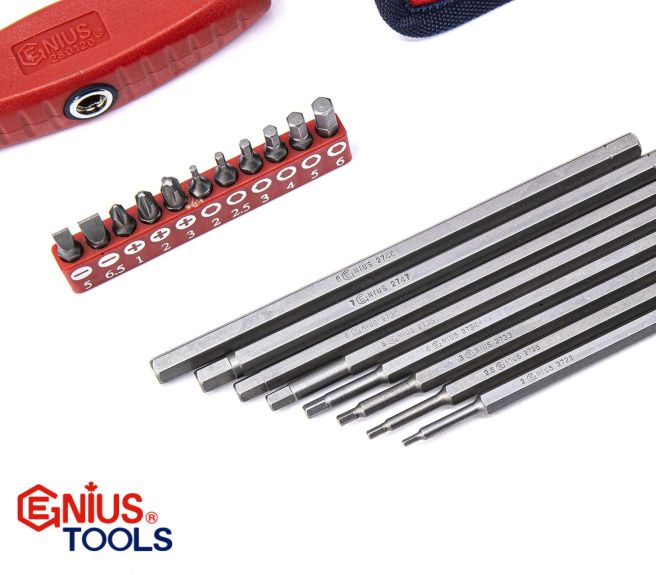 Bộ vặn vít lục giác hệ mét 20 chi tiết Genius SB-220MH