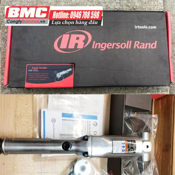 Đặc điểm máy mài đánh bóng khí nén IR Mỹ 313A (7 inch)