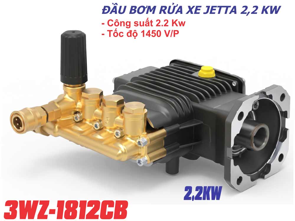 Đầu rửa xe JETTA 3WZ-1812CB Công suất 2,2KW