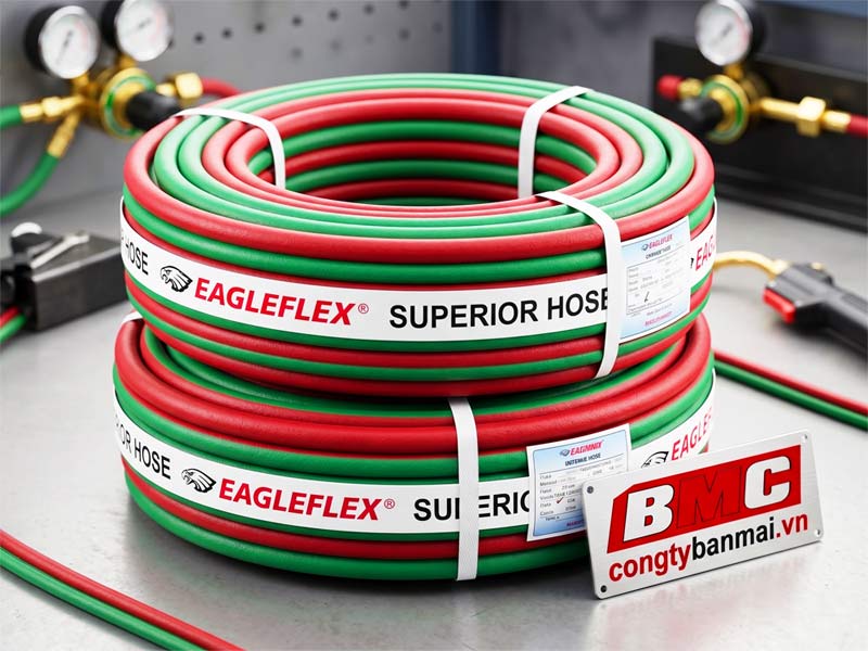 Dây hàn đôi oxy-gas EAGLE FLEX phi 6.5mm